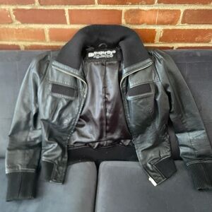 Sugarfly Black Leather Jacket